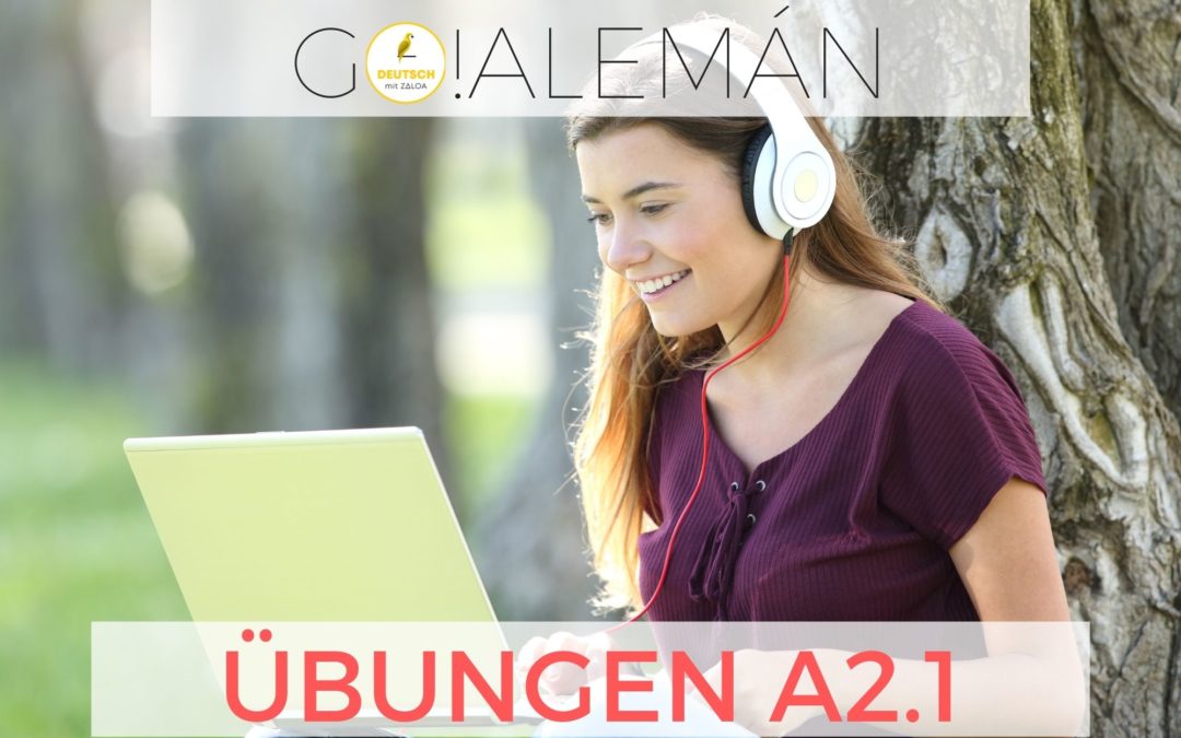Exercise Course for German Grammar – Level A2.1