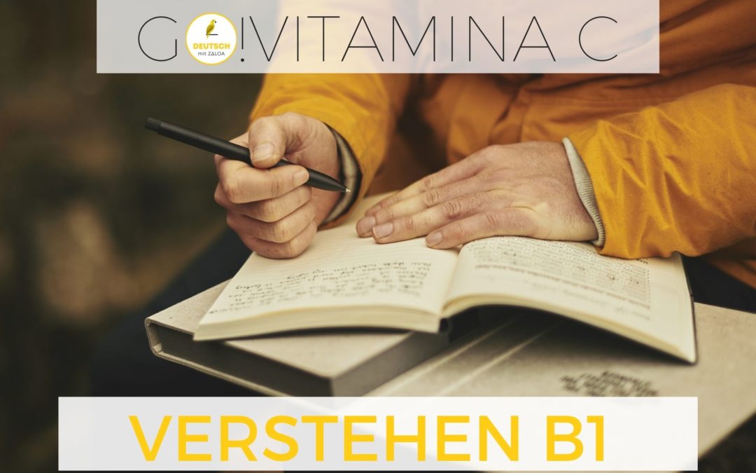 Curso de comprensión GO!Vitamina C- Level B1+